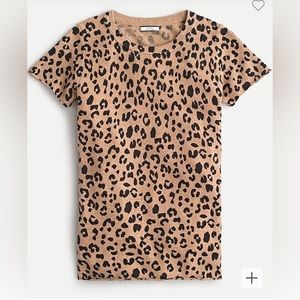 J. Crew Leopard Cashmere Sweater XS